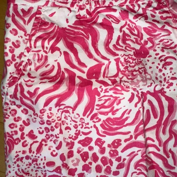 Lilly Pulitzer Pink Callahan shorts, 00, GD1108 - Picture 4 of 6